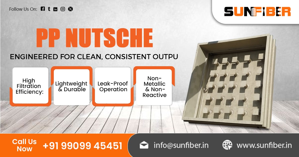 PP Nutsche Supplier in India