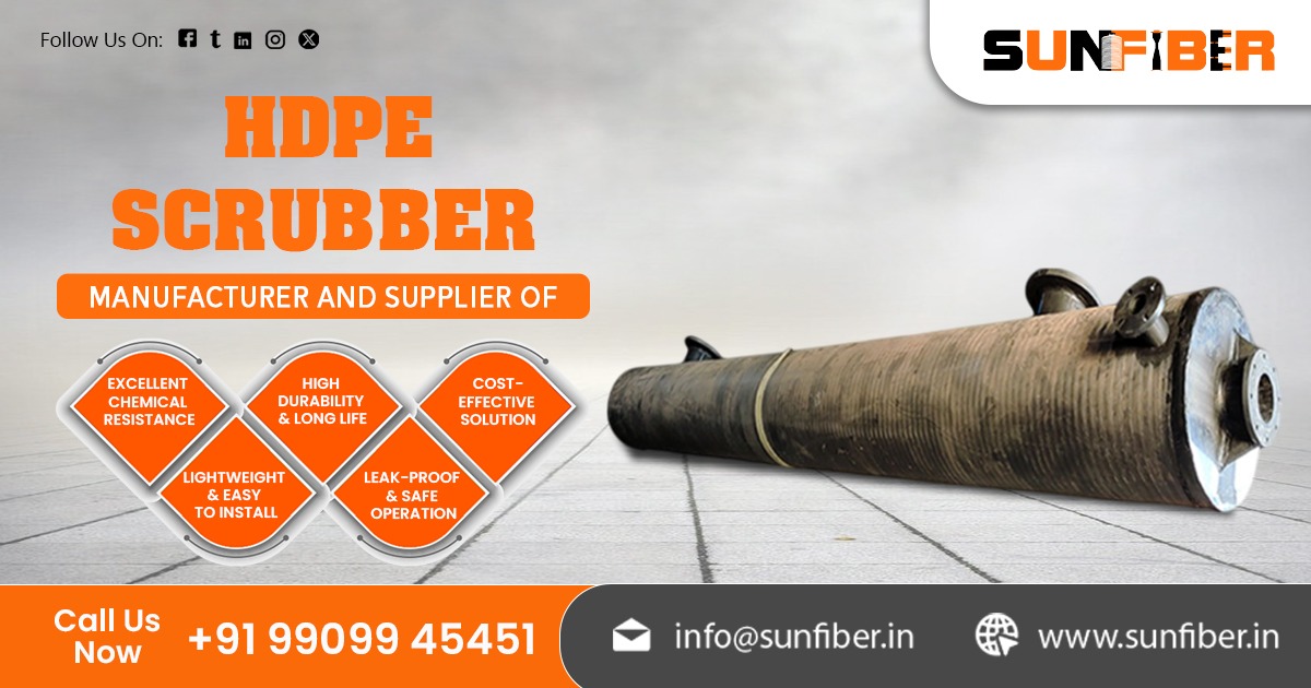 Supplier of HDPE Scrubber in India