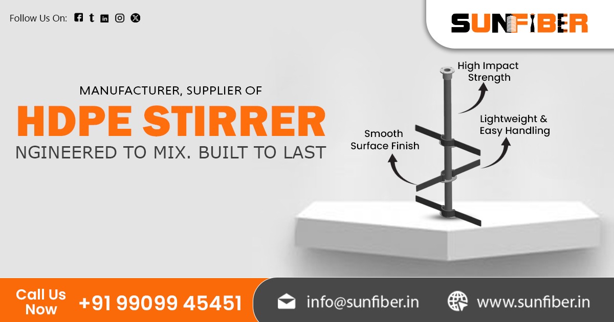 Supplier Of HDPE Stirrer in India