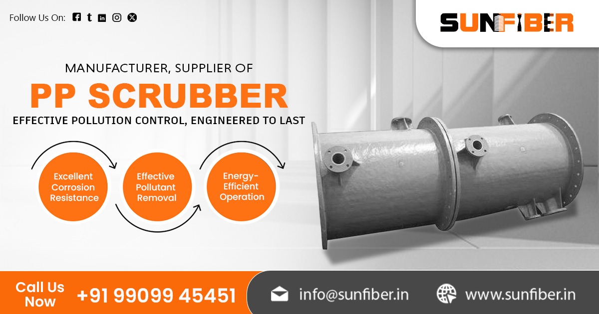 Supplier Of PP Scrubber in India