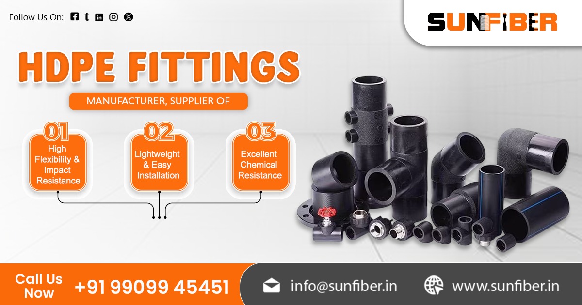 Supplier Of HDPE Fittings in India