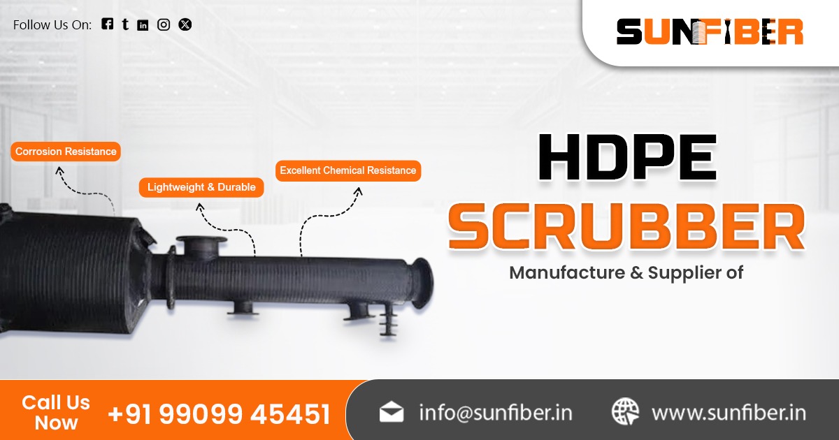 Trusted Supplier of HDPE Scrubber in India