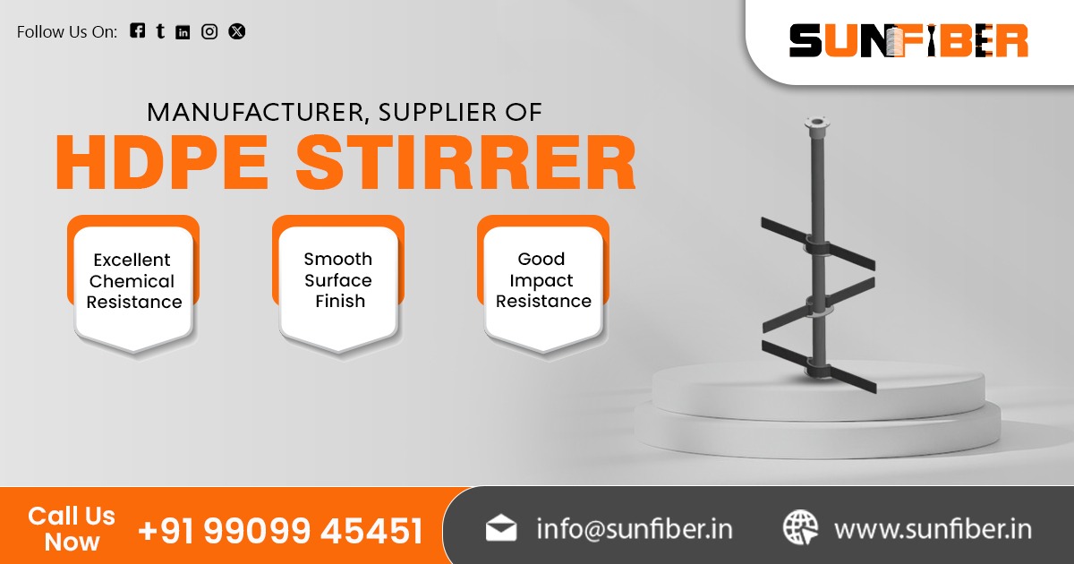 Trusted Supplier of HDPE Stirrer in India