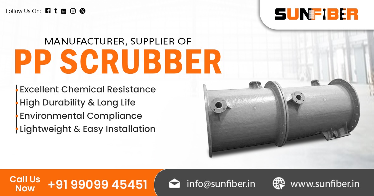 Trudted Supplier of PP Scrubber in India