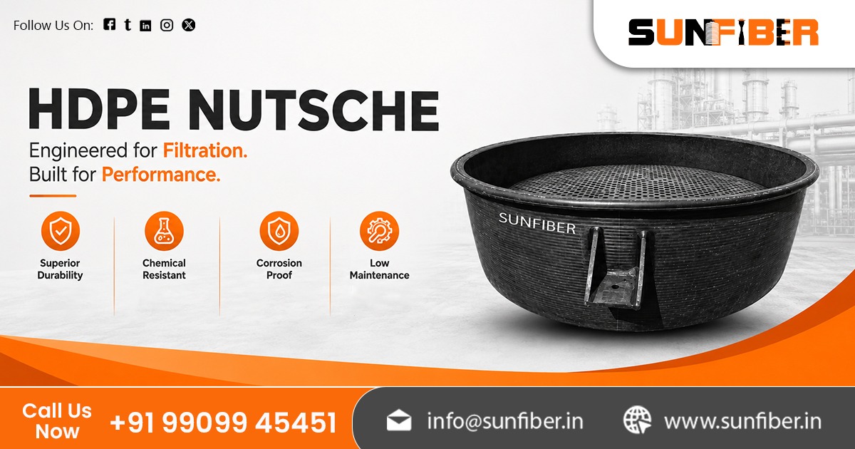 Top HDPE Nutsche Manufacturers In India