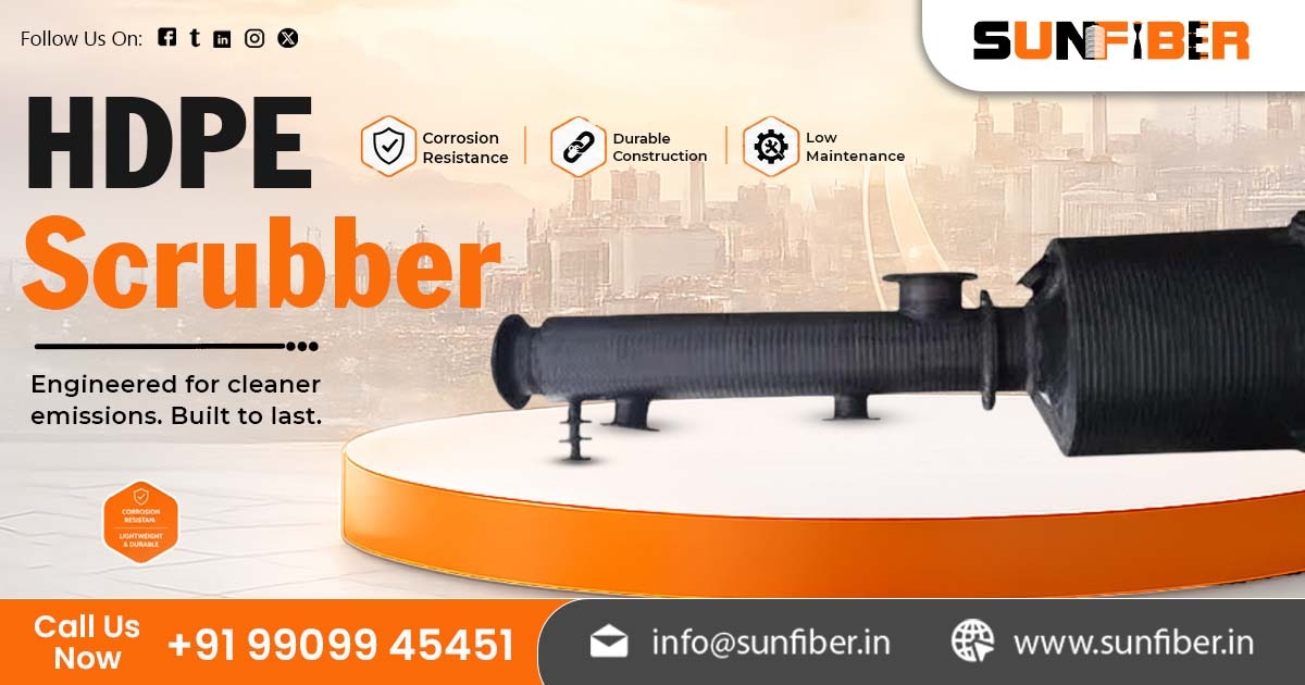 Best HDPE Scrubber Manufacturer In India | Sunfiber