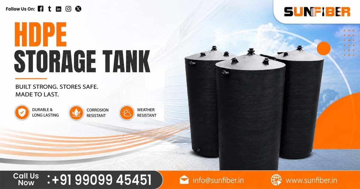 Industrial HDPE Storage Tank Supplier in Andhra Pradesh