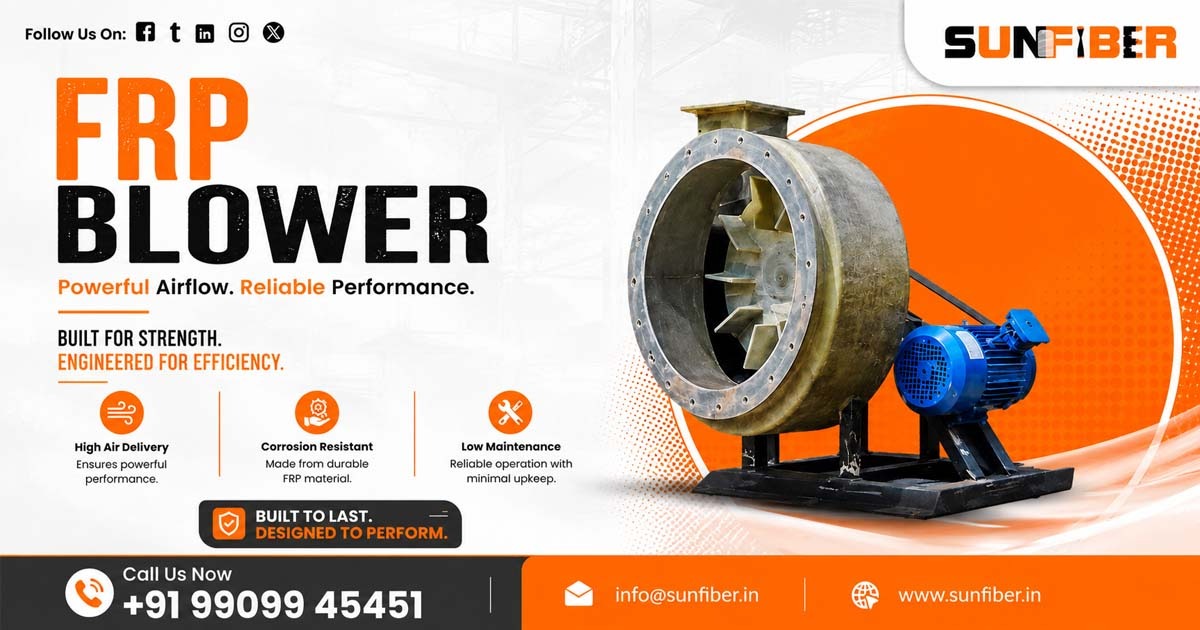 FRP Blower Supplier In Tripura