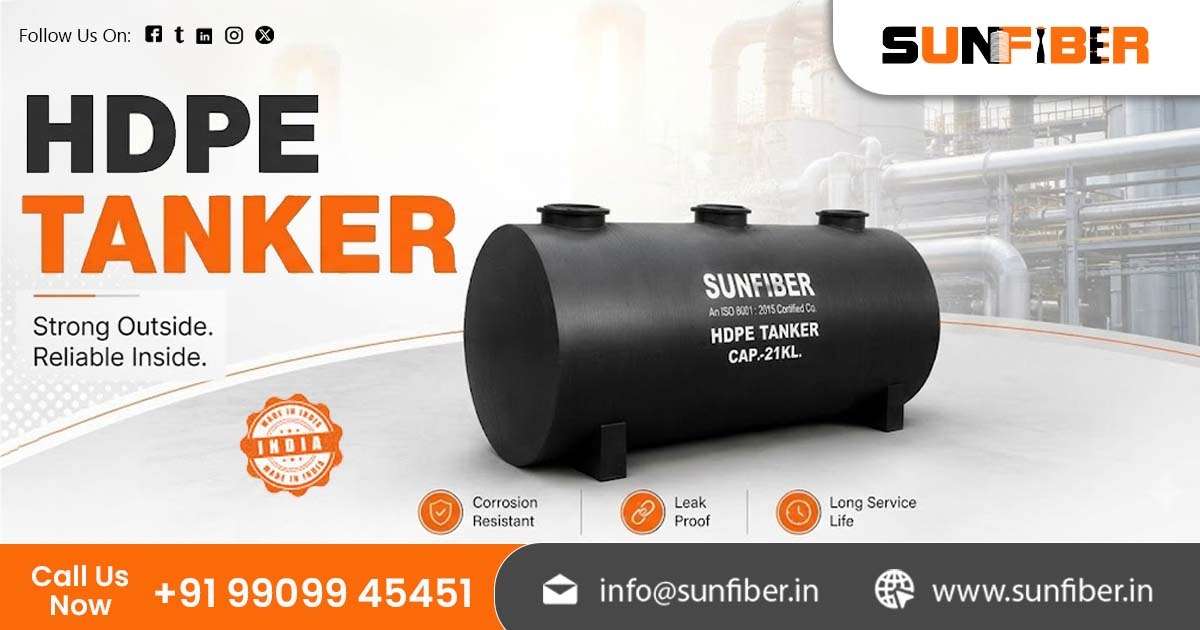 HDPE Tanker Supplier In Chhattisgarh