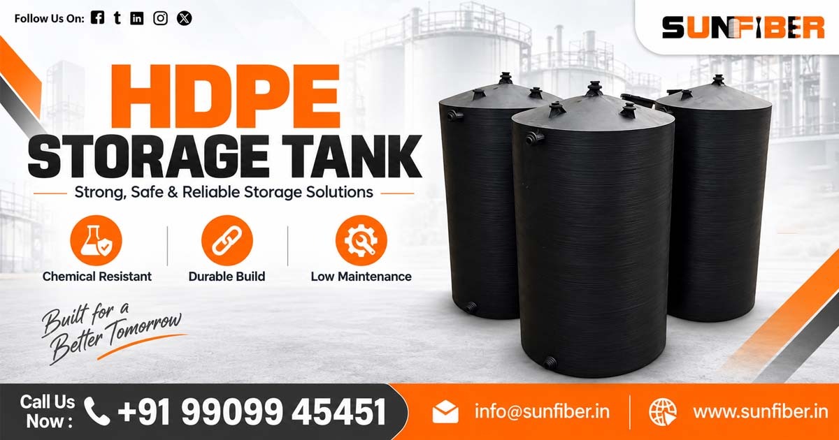 HDPE Storage Tank Supplier In Sikkim