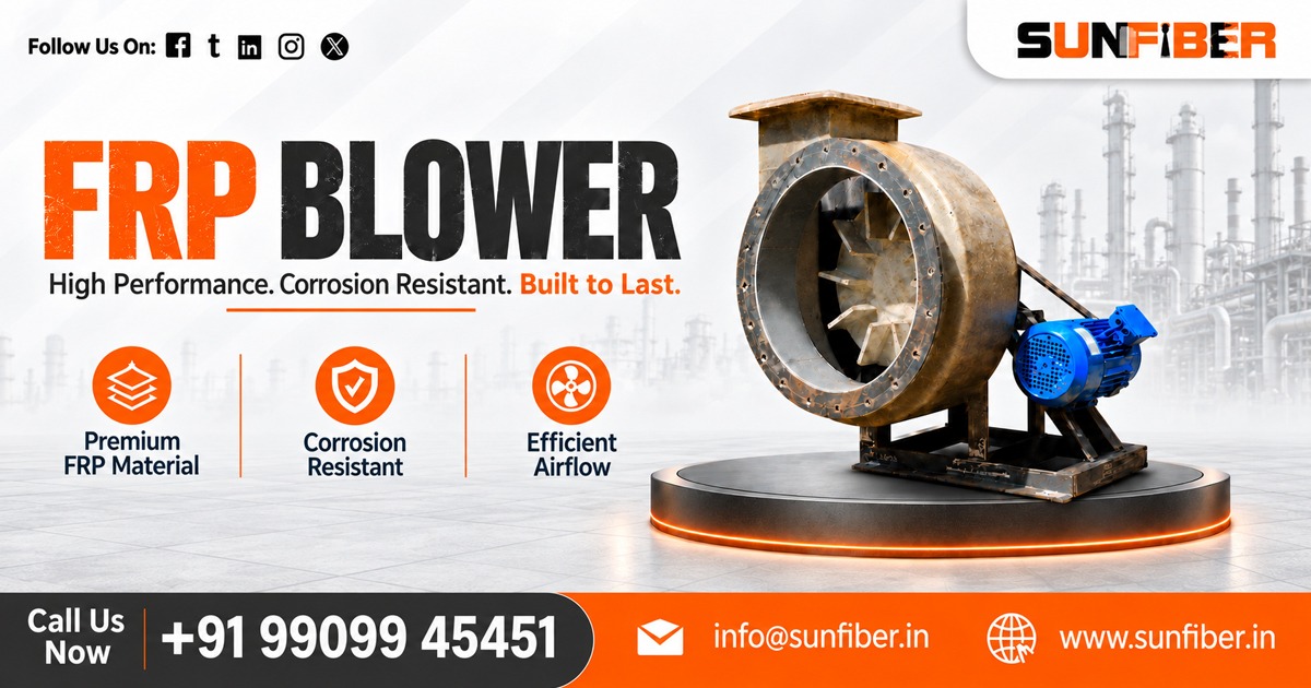 FRP Blower Supplier In Jharkhand