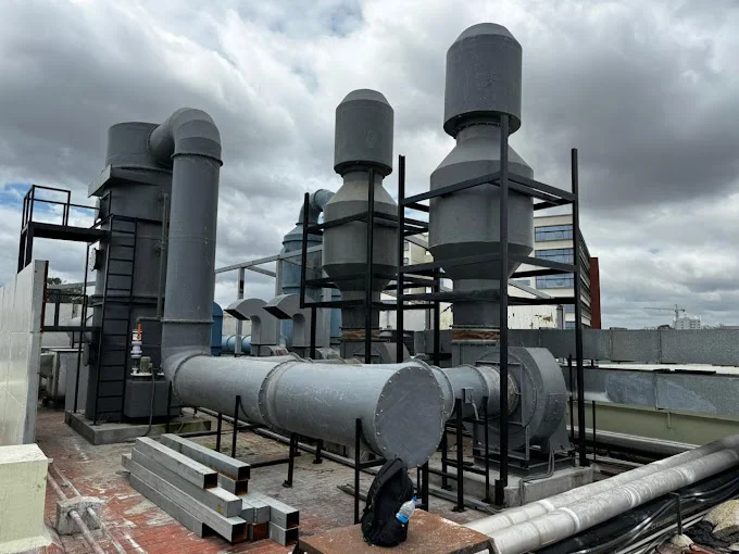 PP FRP / FRP Scrubber
