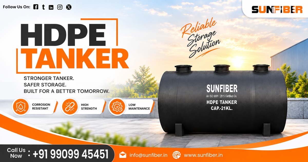 HDPE Tanker Supplier In Assam